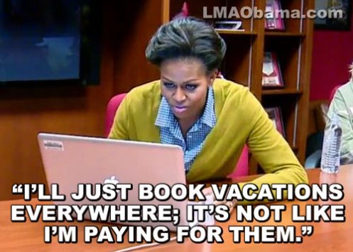 Mooch on vacations